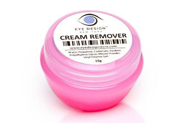 Eye Design's Eyelash Extension Remover Cream is a must-have