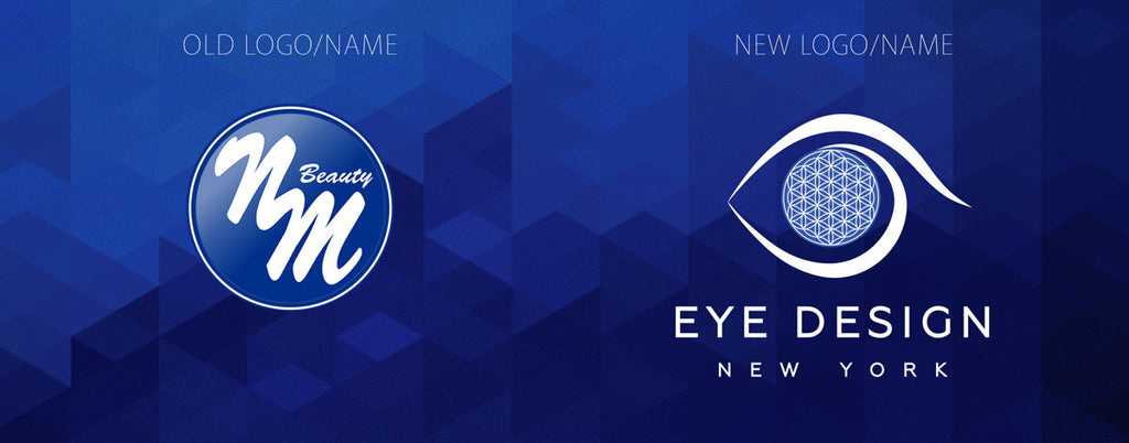 Rebranding Announcement NM Beauty in now Eye Design New York