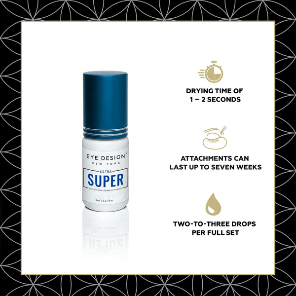 ULTRA SUPER ADHESIVE (GLUE) FOR EYELASH EXTENSIONS (5ML)