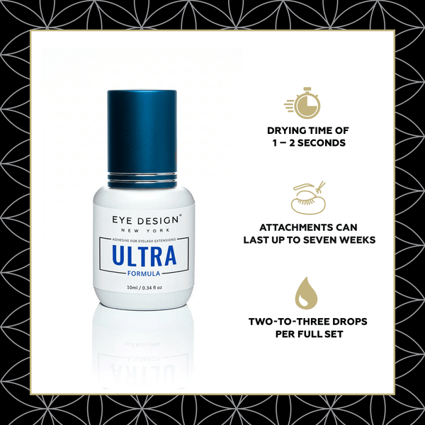 ULTRA FORMULA ADHESIVE (GLUE) FOR EYELASH EXTENSIONS (10ML)