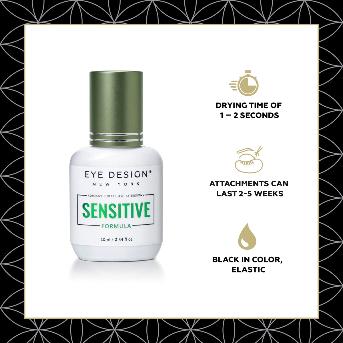 SENSITIVE ADHESIVE (GLUE) FOR EYELASH EXTENSIONS (10ML)