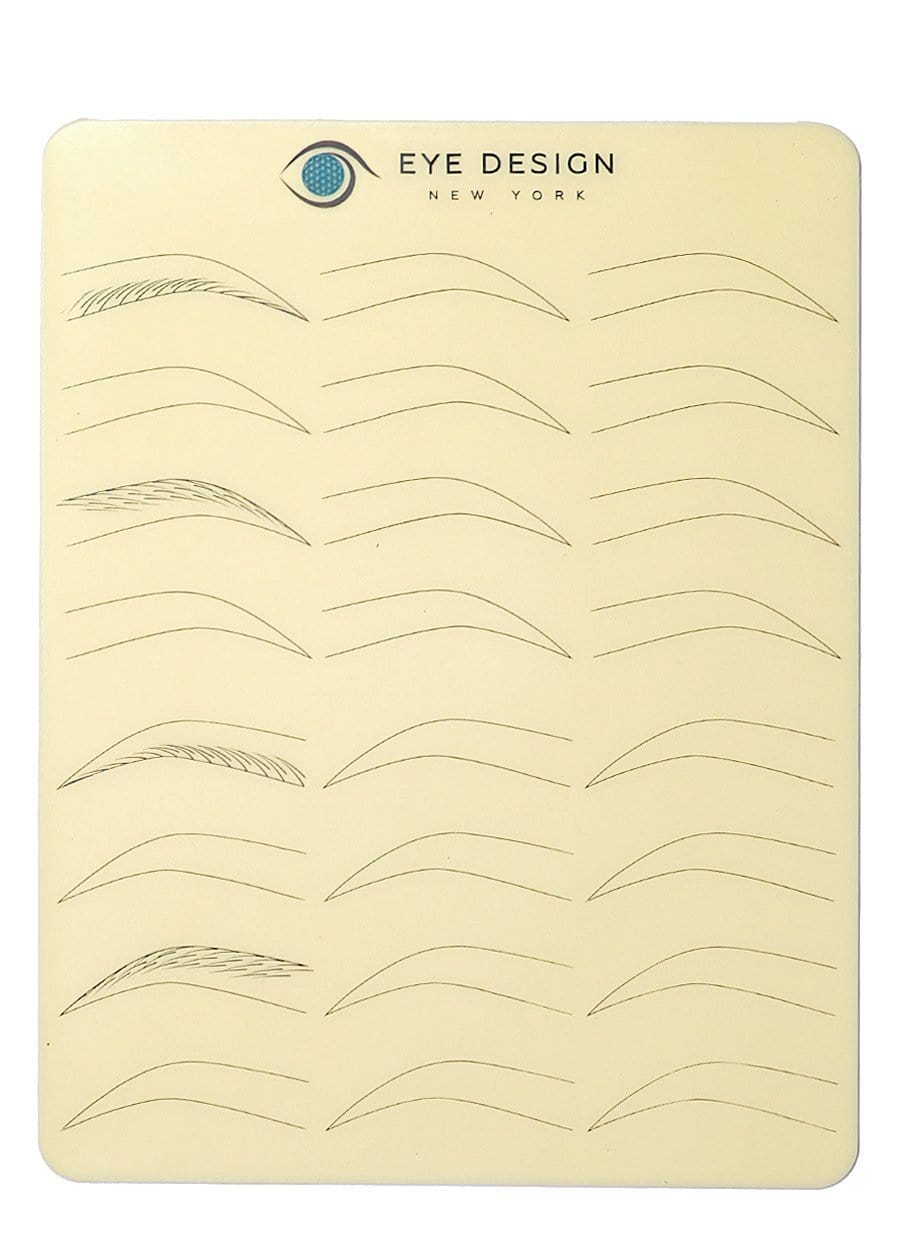 Eye Design Artificial Skin for Microblading Practice