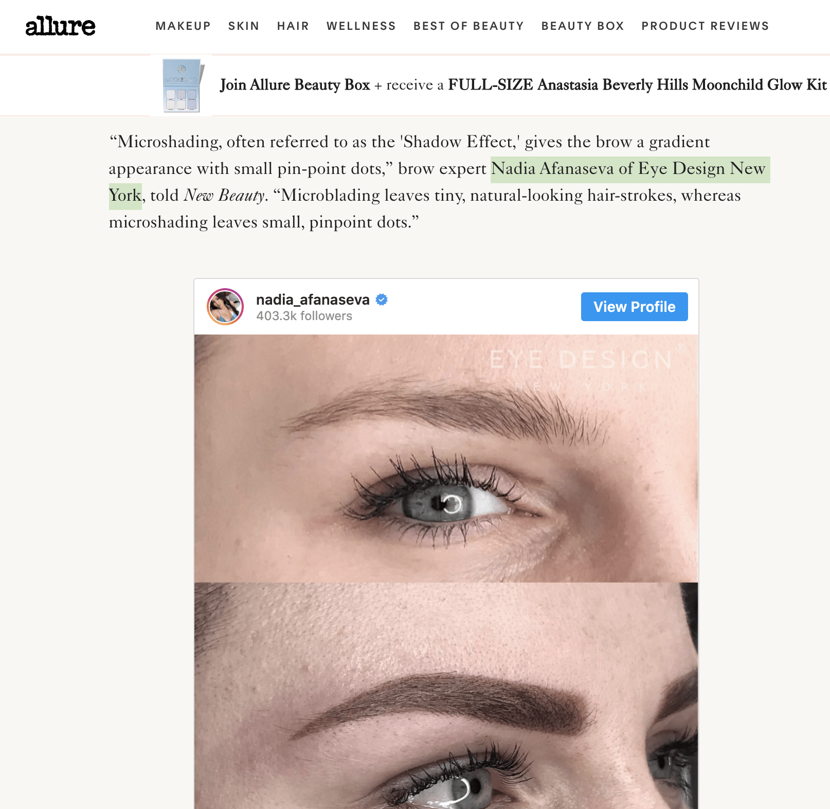 Permanent Makeup Class Eye Design